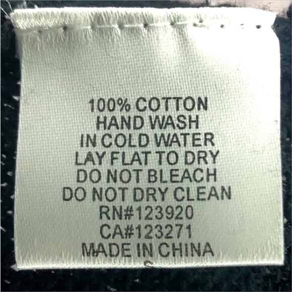 LA Made xRevolve Black Lightweight Crew Neck Sweater with Open Knit Detail SzSm - Picture 16 of 16